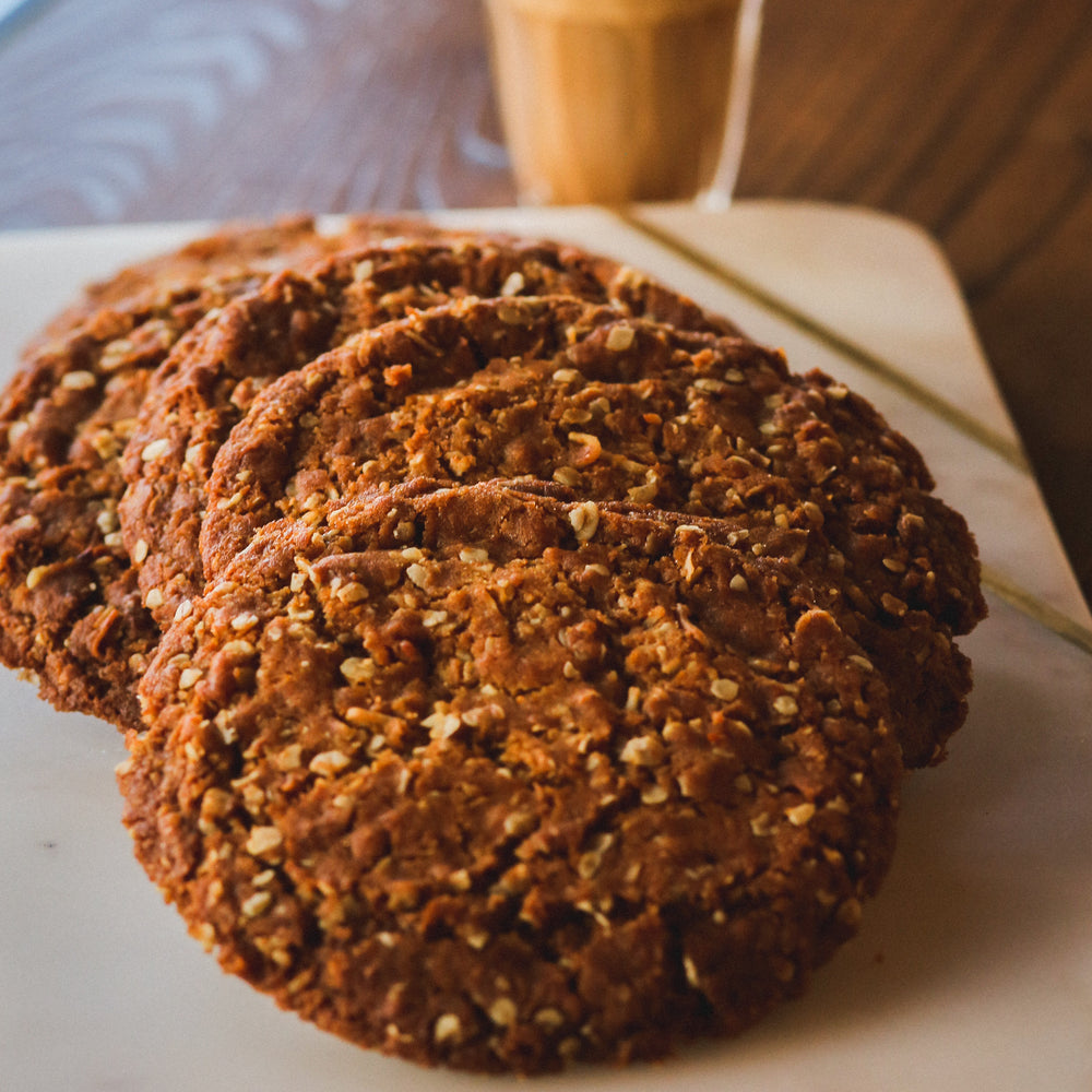 LEAFE: VEGAN ANZAC BISCUIT RECIPE