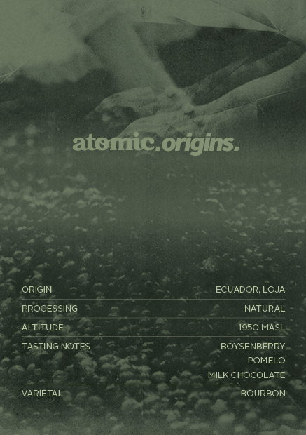 Ecuador Henry Prado & Ana Jimenez | Filter Roast