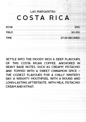 
                      
                        Costa Rica Las Margaritas | Espresso Roast
                      
                    
