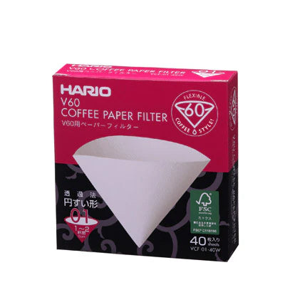 Hario V60 01 Paper Filters